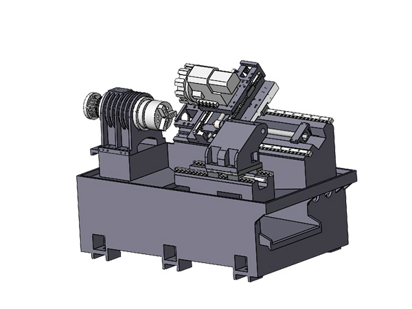 2機(jī)鑄件—CNC數(shù)控車床D-Z52L